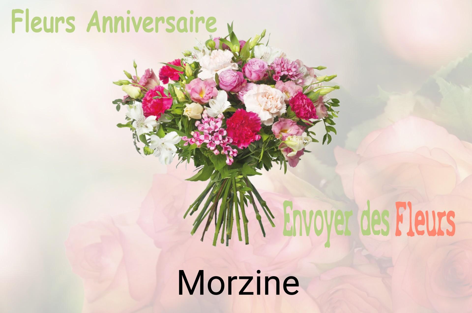 Bouquet de fleurs d’anniversaire livré à Morzine