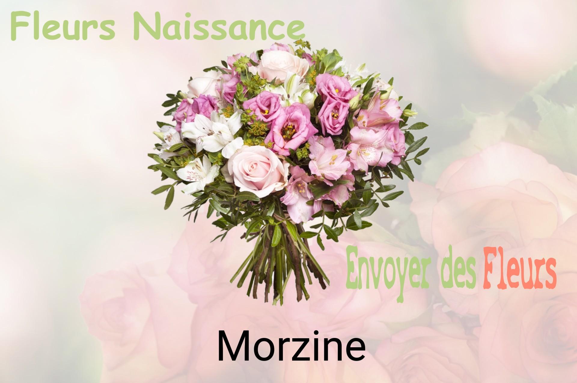 Bouquet de fleurs de naissance livré à Morzine